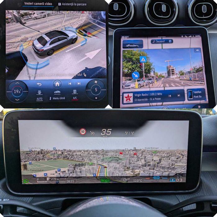 Mercedes Benz C200 Mild Hybrid 204 cp Camere 360 Trapa TVA Deductibil