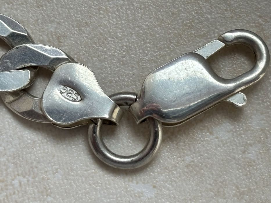 Bratara tip Cuban din argint 925