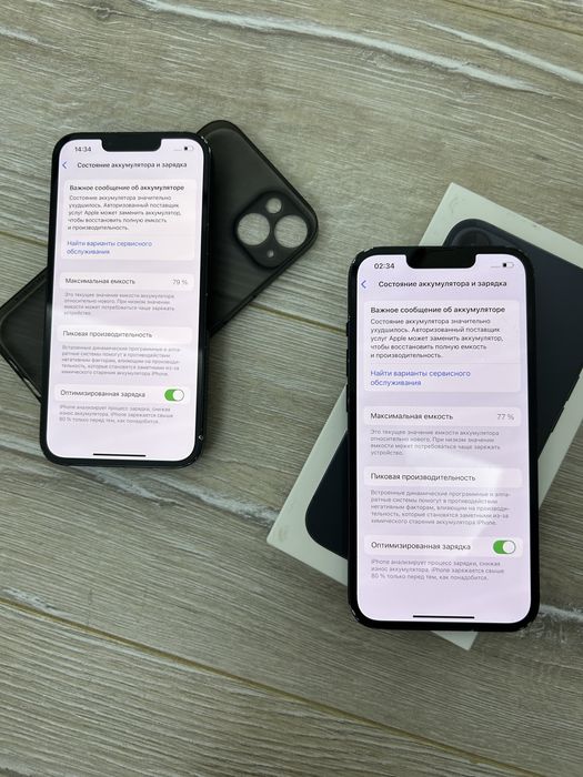 iPhone 13 (2шт) Айфон 13 (2шт) Без ремонта