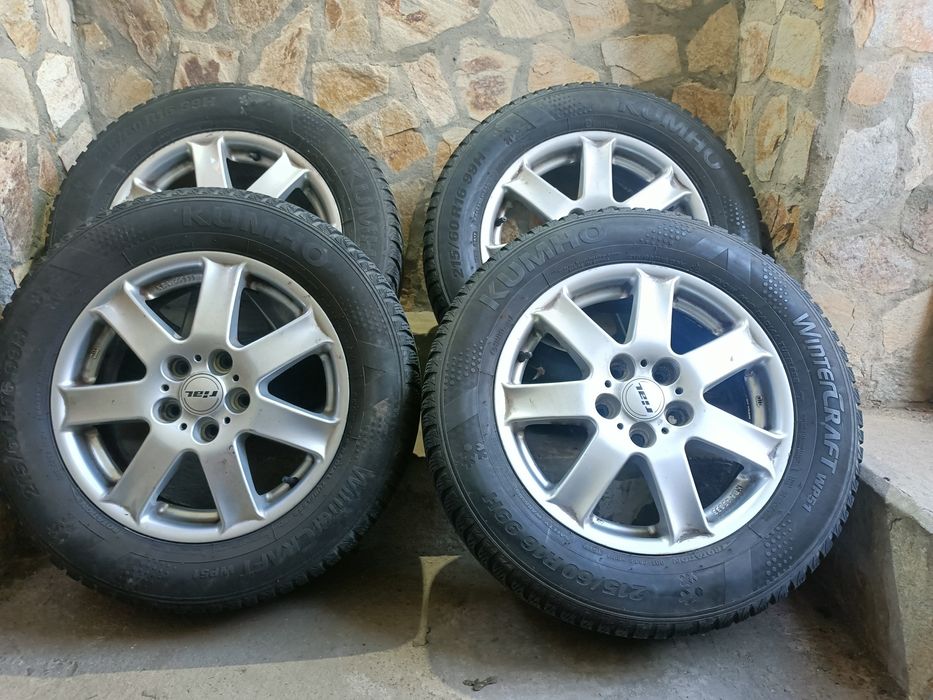 Джанти със зимни гуми 16"