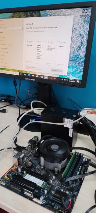 Placa de baza + Procesor Gaming Ryzen Slot M2 Suporta DDR4 Gigabyte