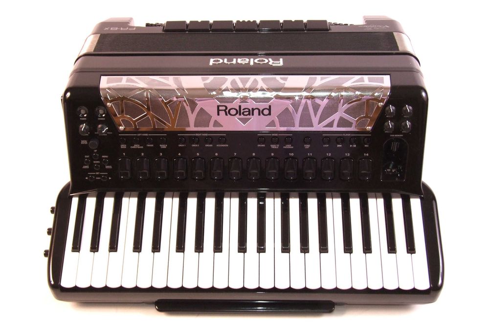 ROLAND FR-8x, acordeon, geanta si toate accesoriile, ABSOLUT NOU