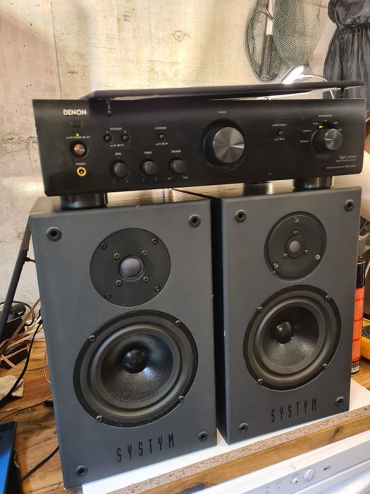 Boxe hifi systym 935 si denon pma-510ae
