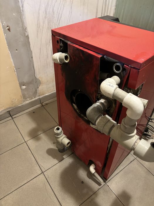 Италиански котел с горелка-30kW