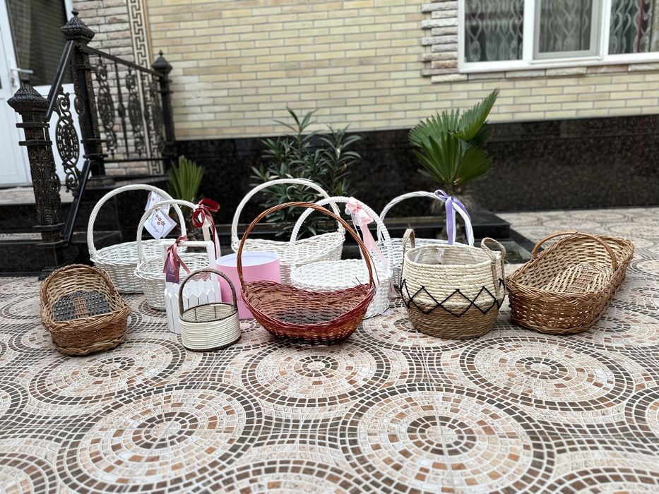 Корзины под оформление для подарка