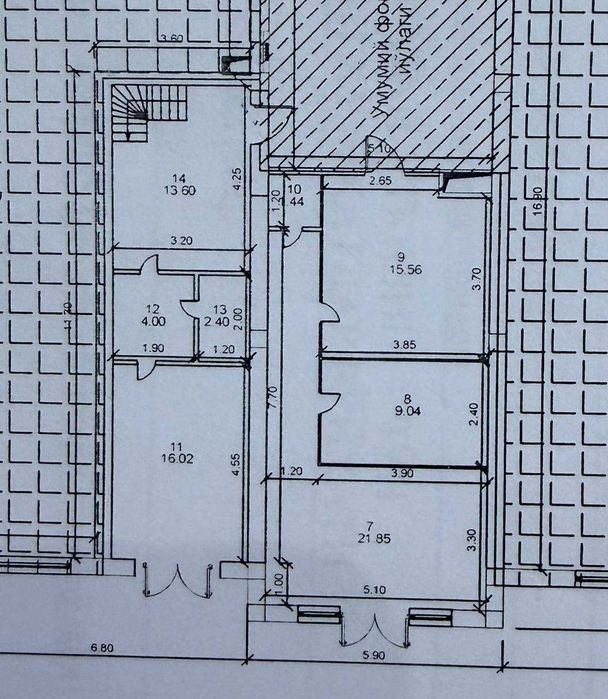 Сдаётся в аренду нежилое помещение в Мирзо-Улугбекском районе.
