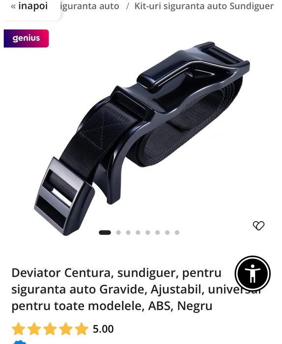 Centura auto pentru gravide