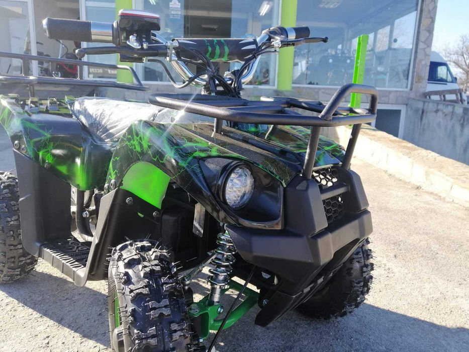 Детско електрическо АТВ Max Motors ATV 1200W Green lighting