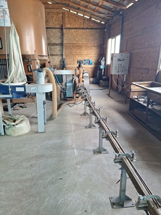 Linie productie brichete din pai 400-500 kg/h.VAND SAU SCHIMB CU TRACTOR/AUTO