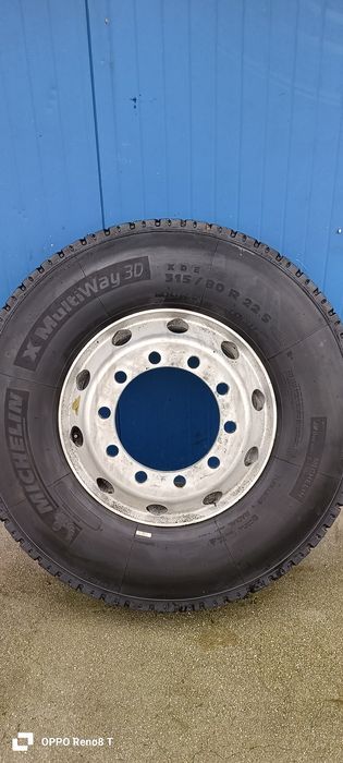 Vând jante+cauciucuri Camion 315/80/R22,5