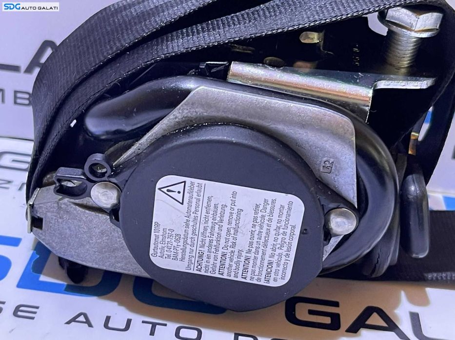 Centura Siguranta Cu Capsa Dreapta Fata Pasager Audi A4 B6 2001 - 2005 Cod 8E0857706G