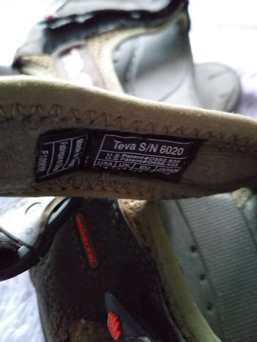 Тренинг  сандалии от  TEVA.