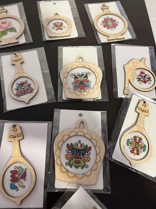 Магнити с бродерия