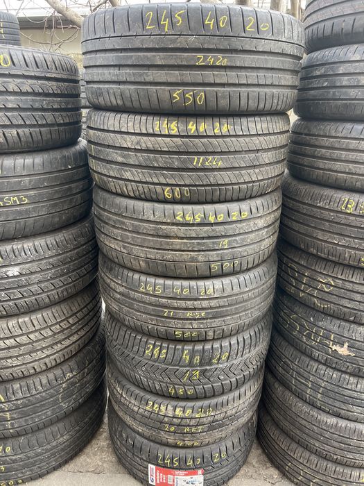 245 40 20 Michelin Pirelli / Vulcanizare Non Stop