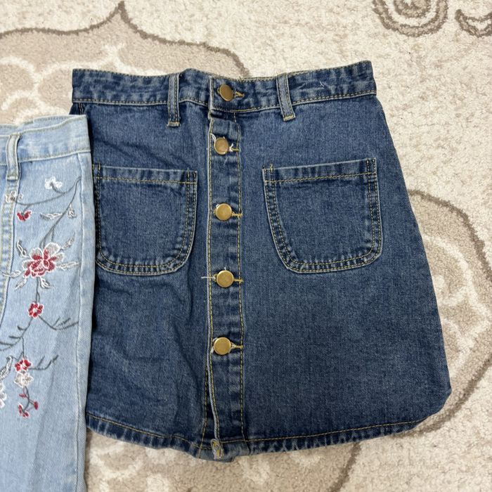 Джинсовые юбки размер S