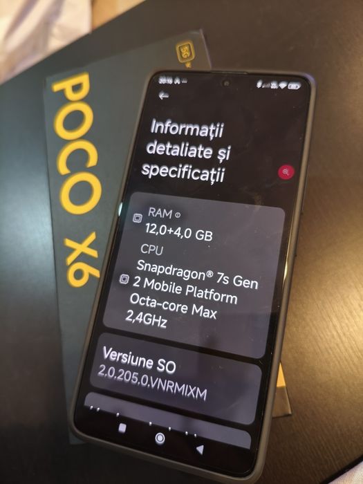 Vând Xiaomi Poco X6 5g 12Gb 256gb Rom impecabil