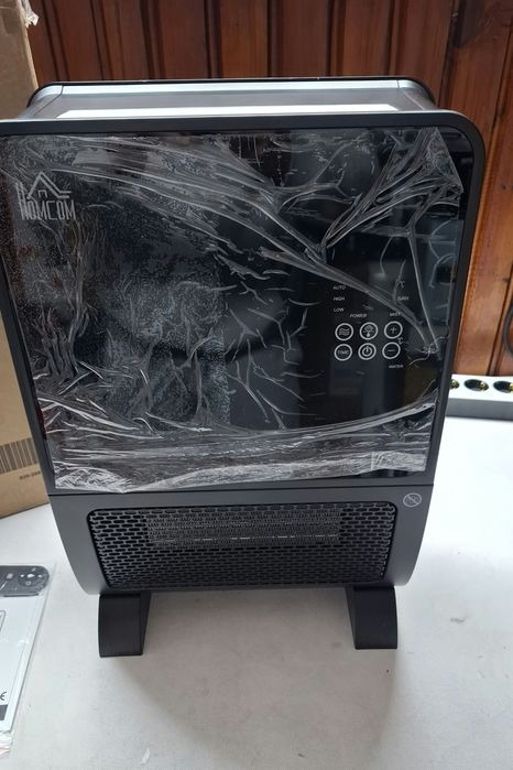 Homcom  2в1 керамична  печка и овлажнител,дистанционно,2000W