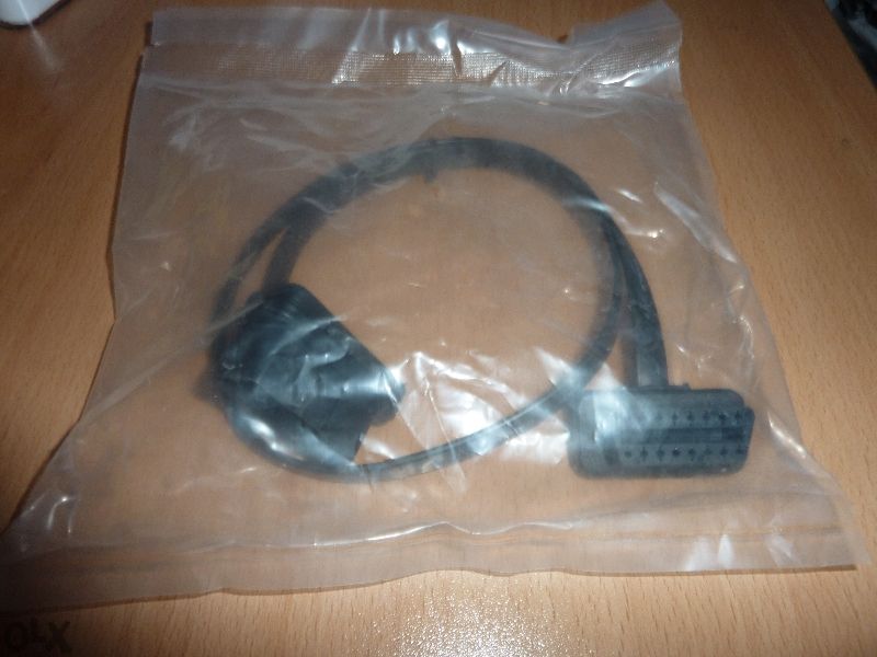 Кабел удължител Obd2 16pin Male to Female, лентов за Elm327, Autocom,