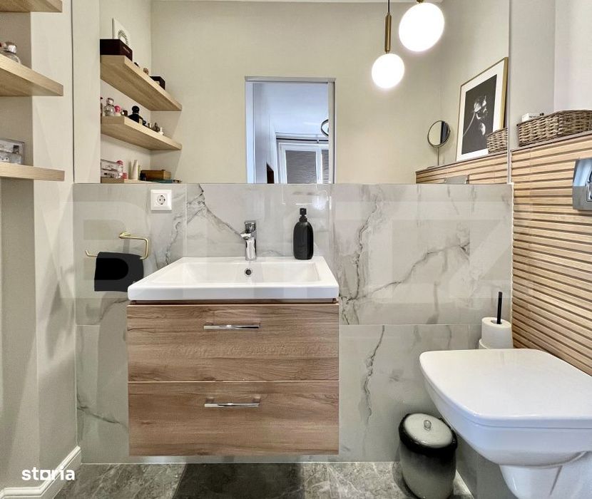 Penthouse cu scara interioara, 85 mp utili, 3 camere, 2 Terase, zona C
