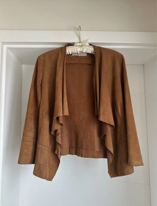Sacou / jacheta piele intoarsa Gerard Darel