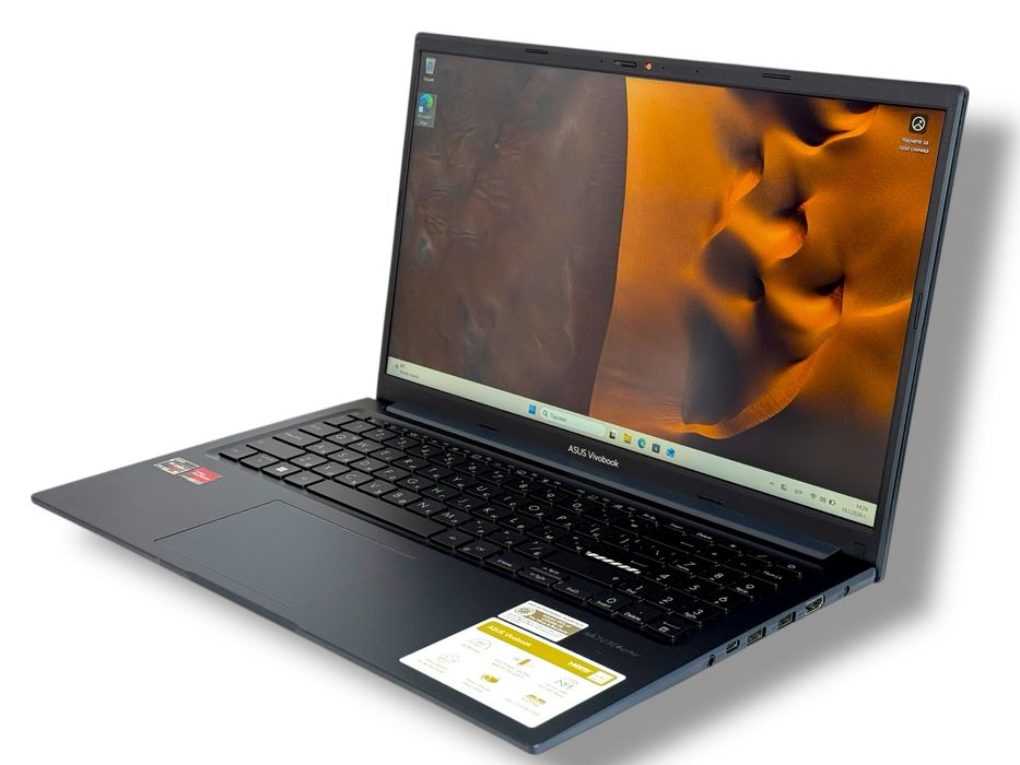 НОВ! ASUS Vivobook 15 Full HD Ryzen 5 7430U 16RAM 1TB SSD AMD Radeon
