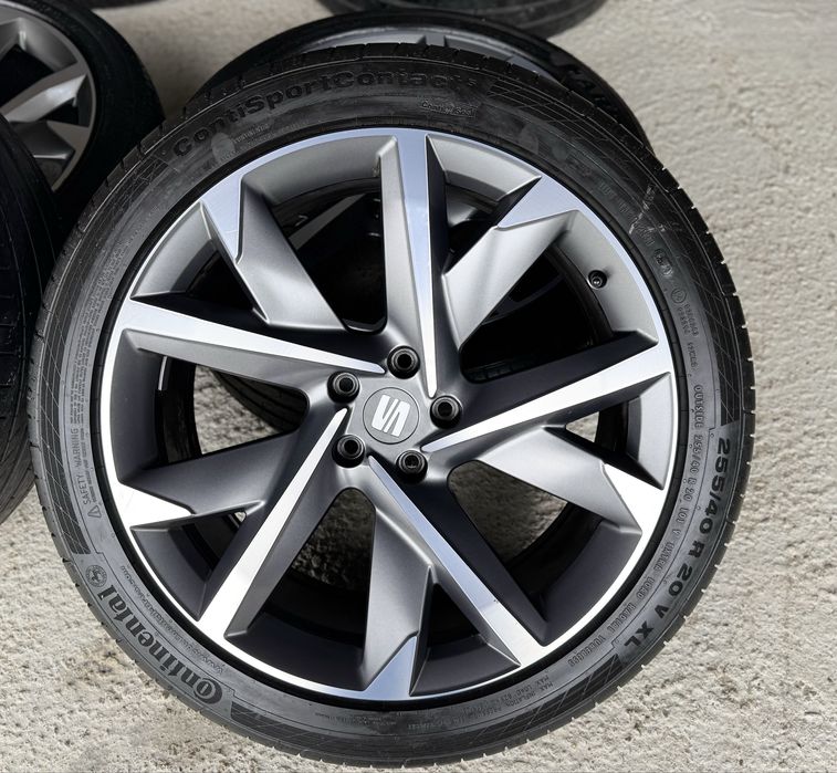 Jante Seat Tarraco KN2 R20 Originale Supreme 2 Anvelope de vara