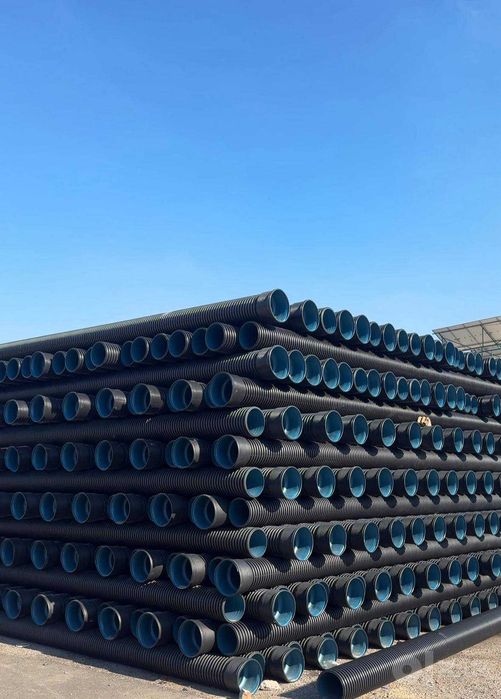 Polietilen Truba Plastmassa Rulon, Gofra, Drenajniy Trub