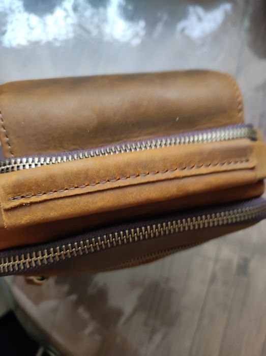 Сумка мужская, кожаная.