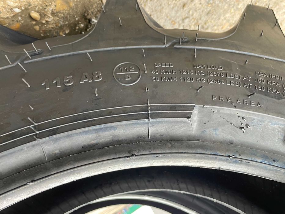 OZKA Anvelope noi Radiale 280/85R24 Tubeless Cauciucuri Tractor