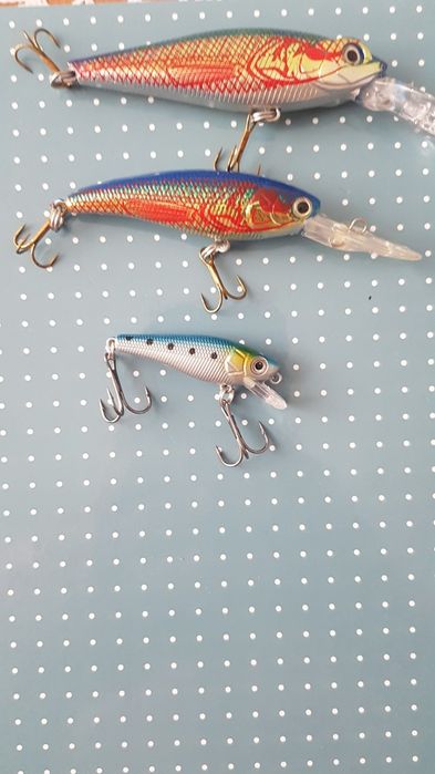 Воблери за риболов нови са не са използвани.. 3 те 15лв