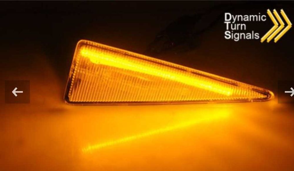 Динамични лед мигачи за Сценик2