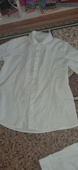 Блузки школьные на девочку