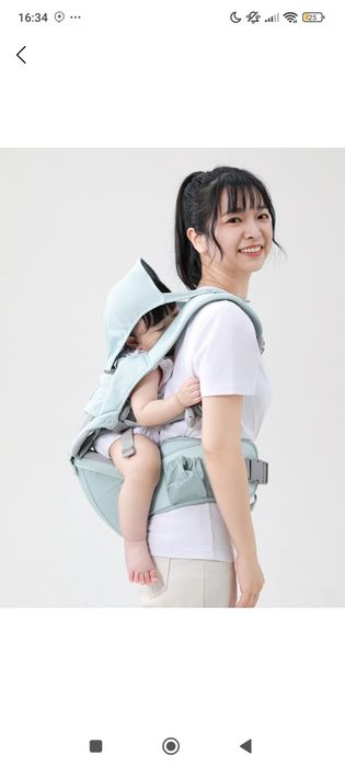 Продам слинг, кенгуру , переноску, эргорюкзак , хипсит всё в одном!