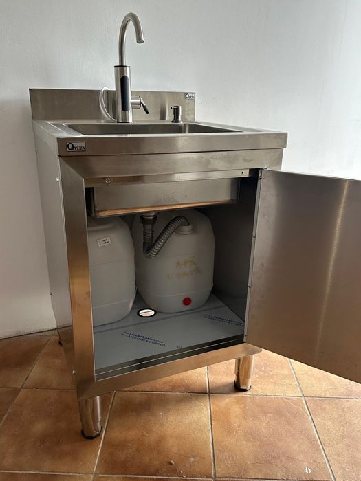 Chiuveta mobila/portabila profesionala Inox Qveta