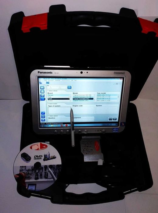 Diagnoza Auto Multimarca Romana 2025 + TABLETA Panasonic 10.1" I5 G7