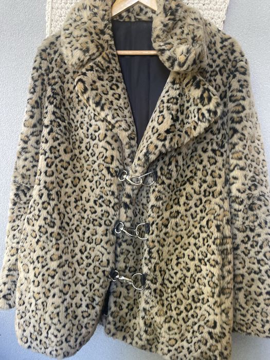 Палто изкуствен косъм