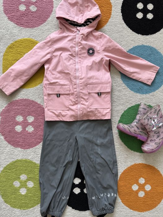 Костюм на девочку от дождя и ветра