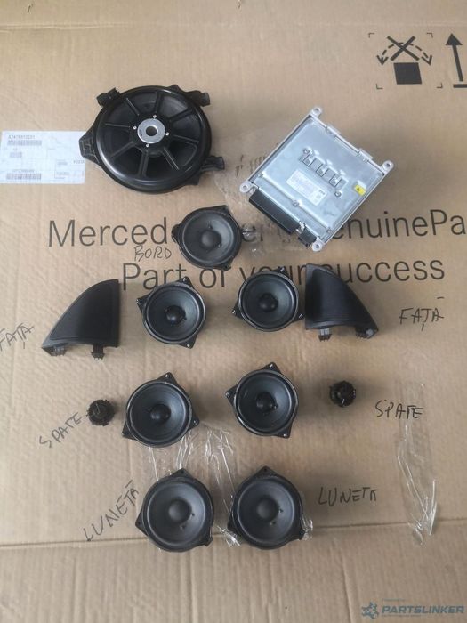 Sistem Audio Burmester Mercedes-Benz S-Class W222, V222, X222 2013 -