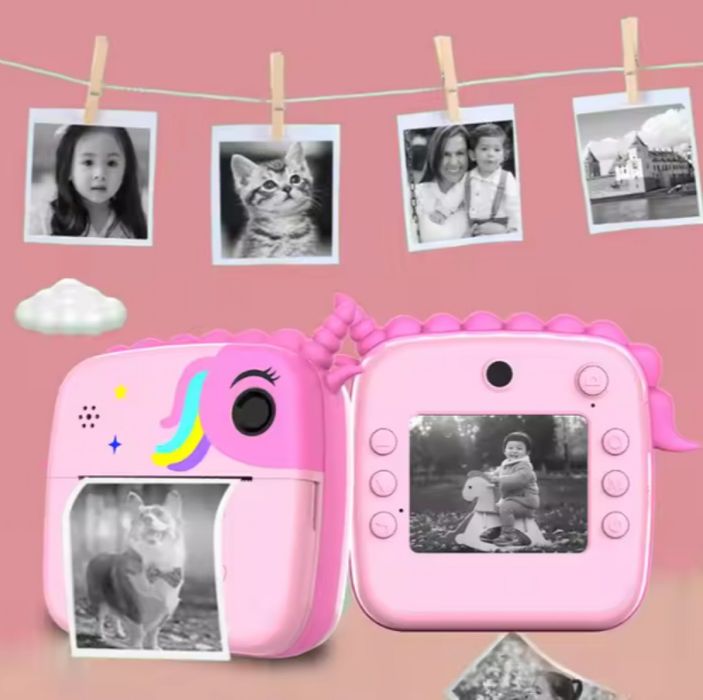 Детски цифров фотоапарат с незабавен печат – Създай магията сам