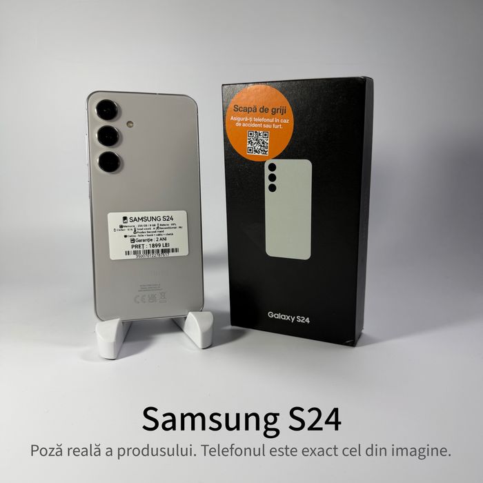 ispotmobile.ro Samsung S24 256GB Garanție 2 ani