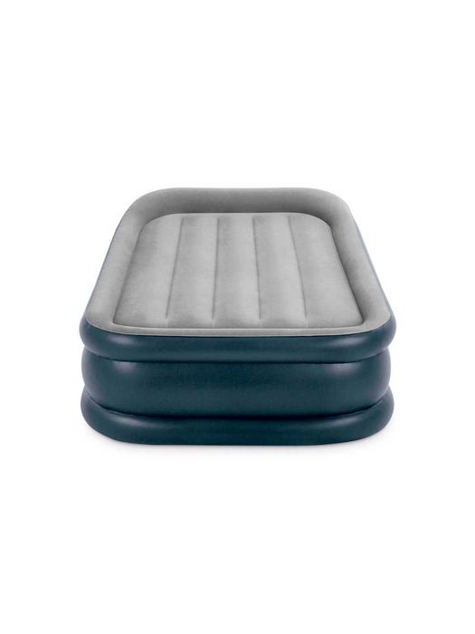 Intex 64132 Надувная кровать с подголовником и встроенным насосом 220В