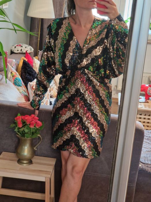 Rochie din paiete de ocazie