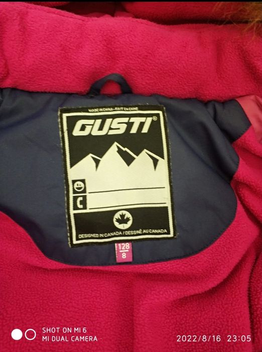 Куртка зимняя детская на девочку