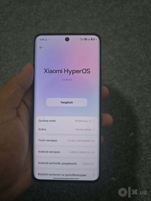 Redmi note 15 8/256