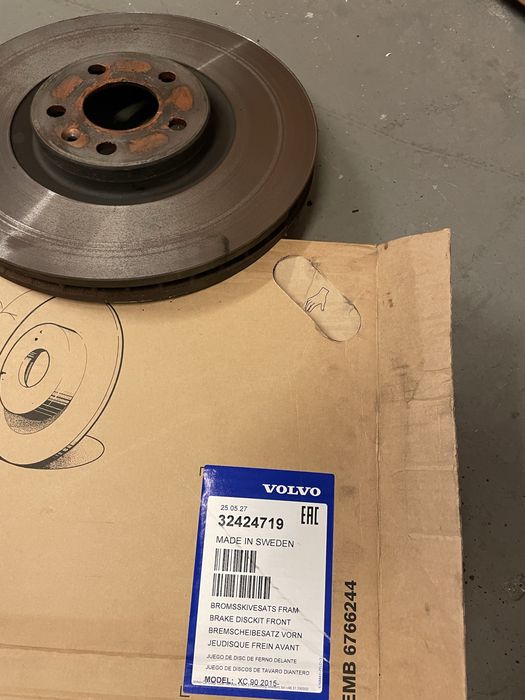 Disc frana volvo