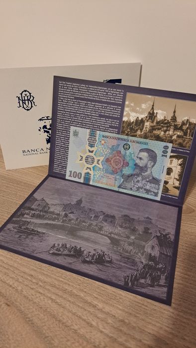 Bancnotă Aniversara 100 Lei Carol |