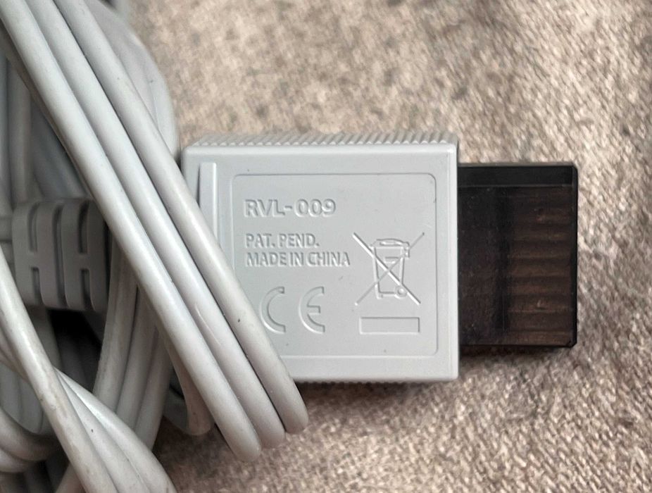 Cablu AV original Nintendo Wii + Adaptor SCART – RVL-009