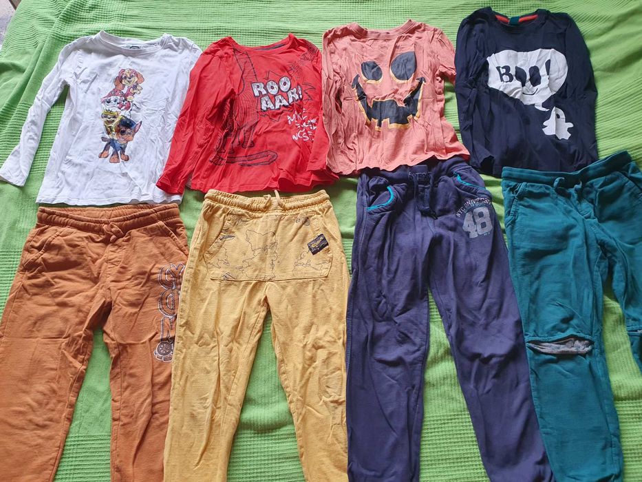 Детски дрехи - сетове по 5 евро 116,128,134 см