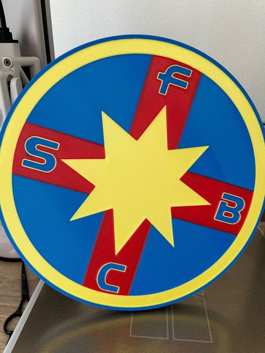 Emblema Pro FCSB 24 x 24 cm