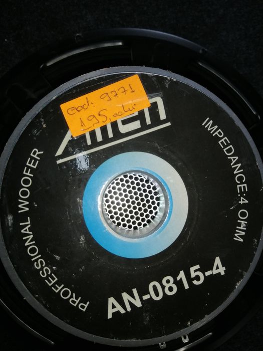 Bass 15 inch și putere interM R150 plus